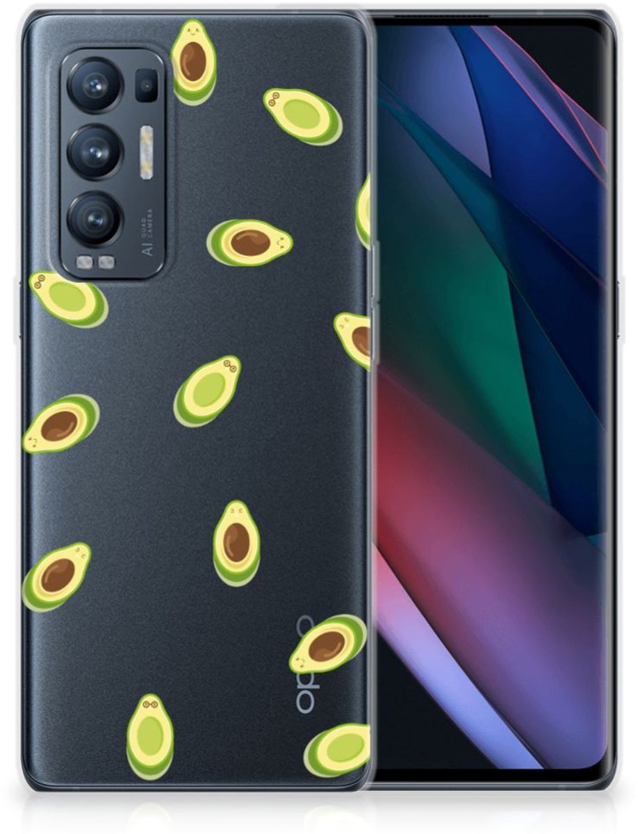 OPPO Find X3 Neo Siliconen Case Avocado