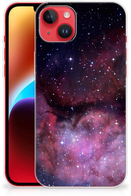 Coque en TPU adaptée à iPhone 14 Plus Galaxy