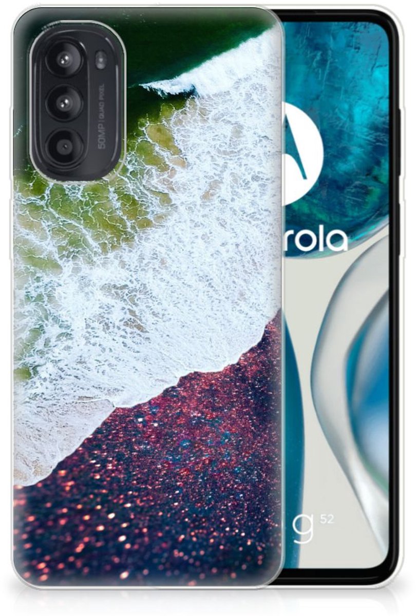 Motorola Moto G52/G82 TPU Hoesje Sea in Space