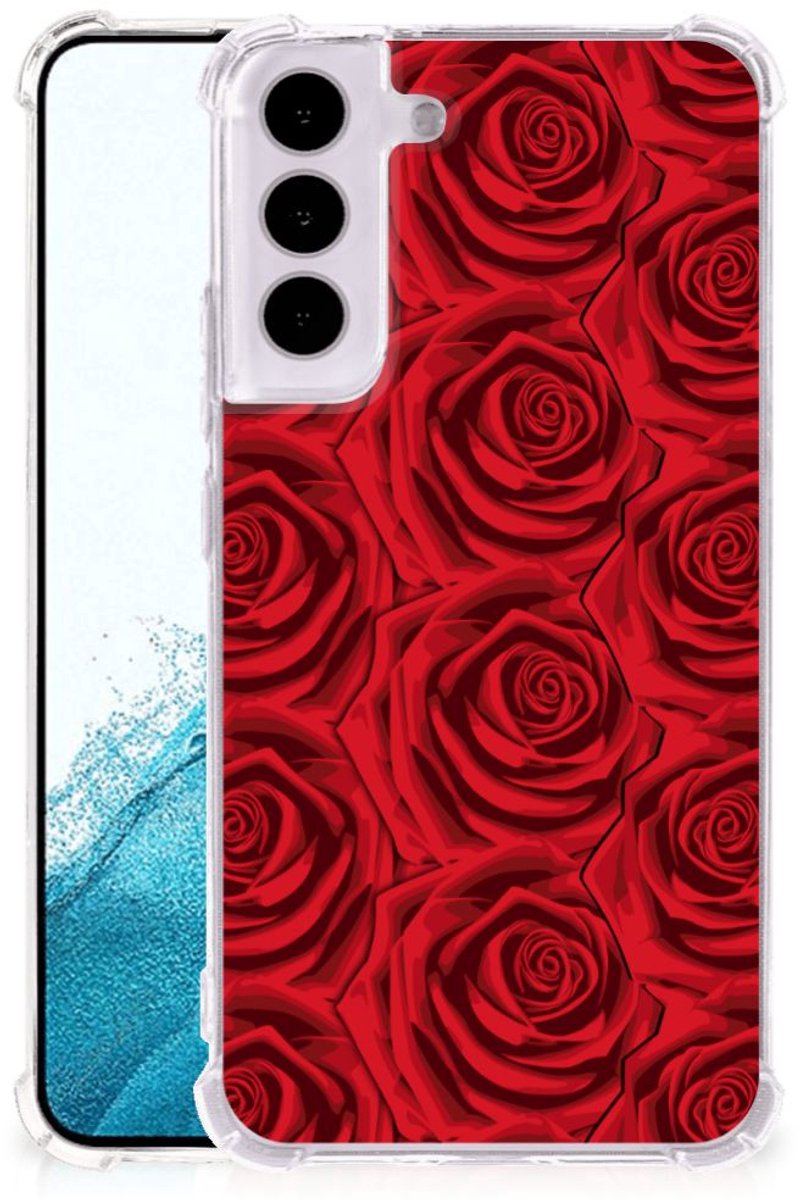 Samsung Galaxy S22 Case Red Roses