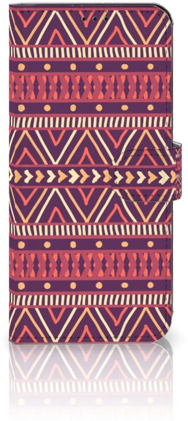 Étui pour téléphone portable OPPO Find X5 Pro Bookcase Aztec Violet