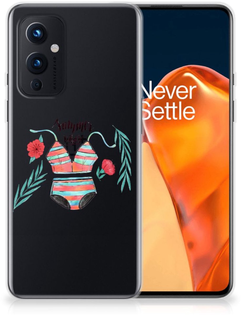 OnePlus 9 Telefoonhoesje met Naam Boho Summer