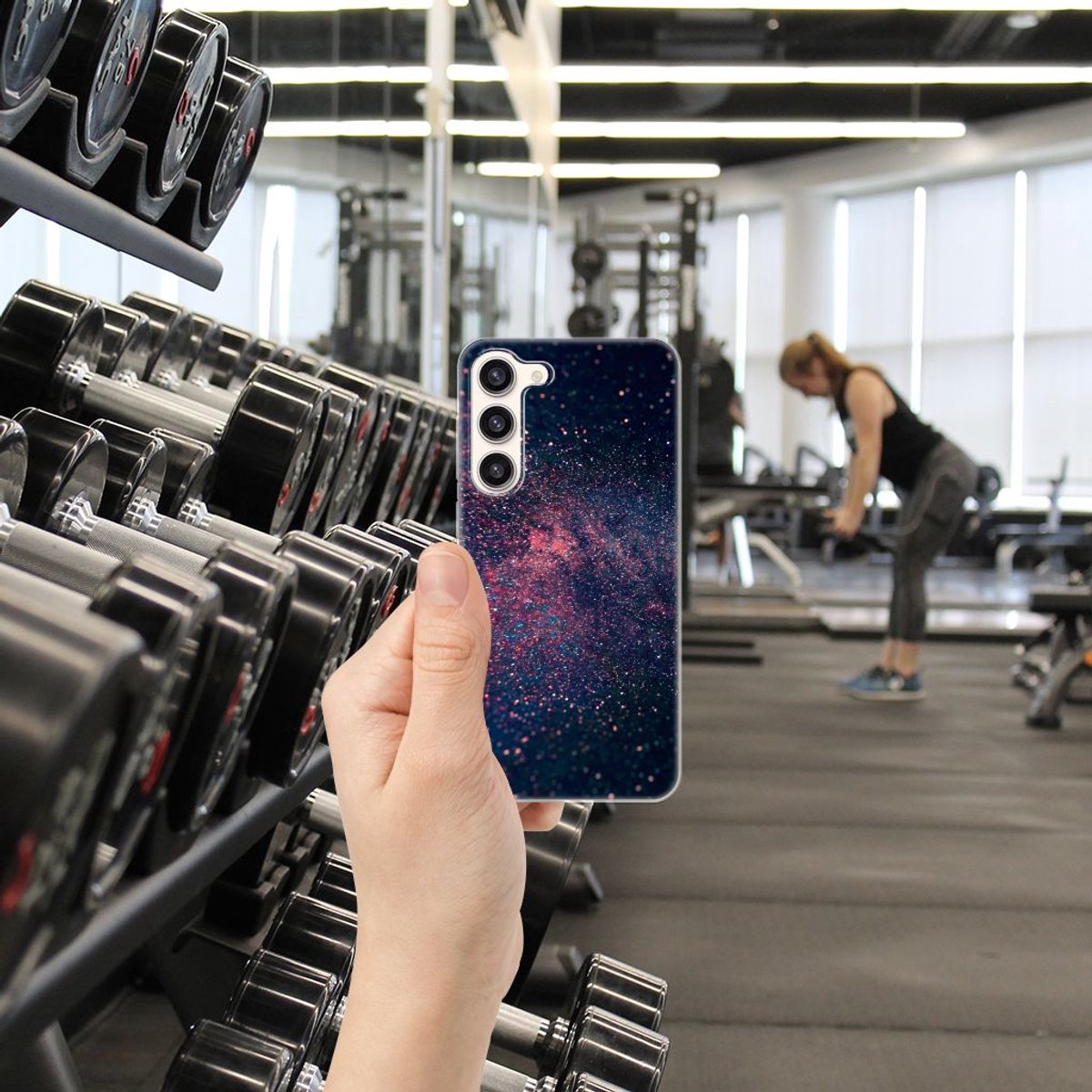 Samsung Galaxy S23 Plus TPU Hoesje Stars