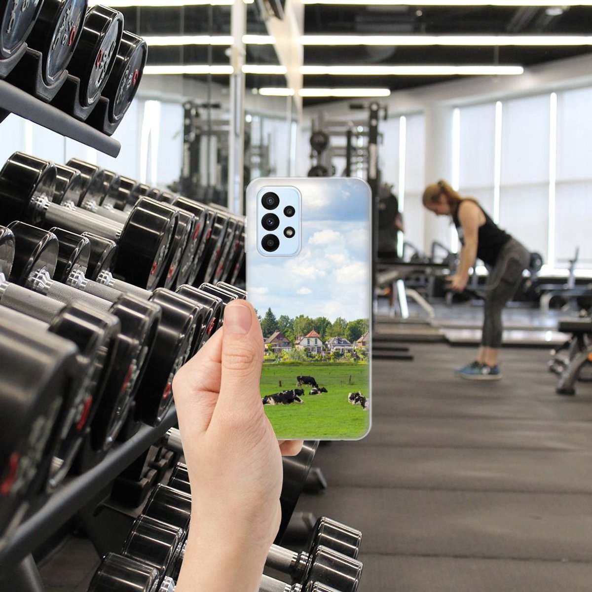 Samsung Galaxy A23 TPU Hoesje Koeien
