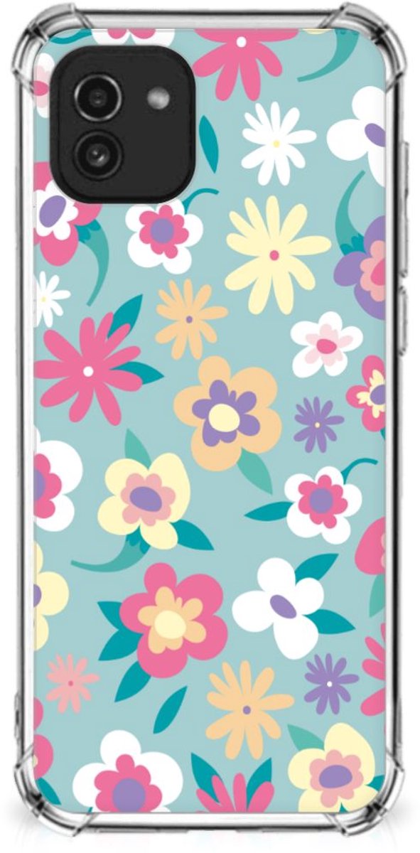 Samsung Galaxy A03 Case Flower Power