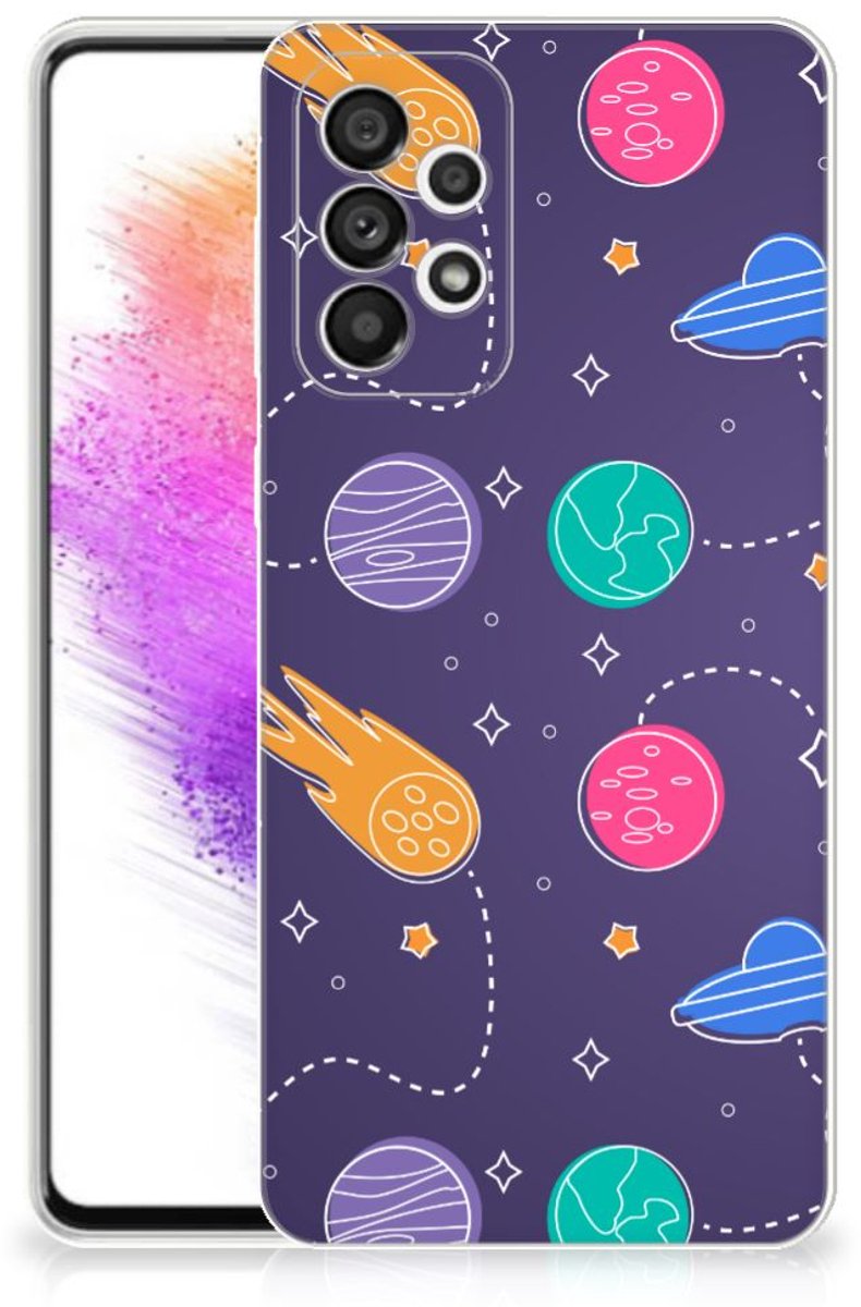 Samsung Galaxy A73 5G Silicone Back Cover Space