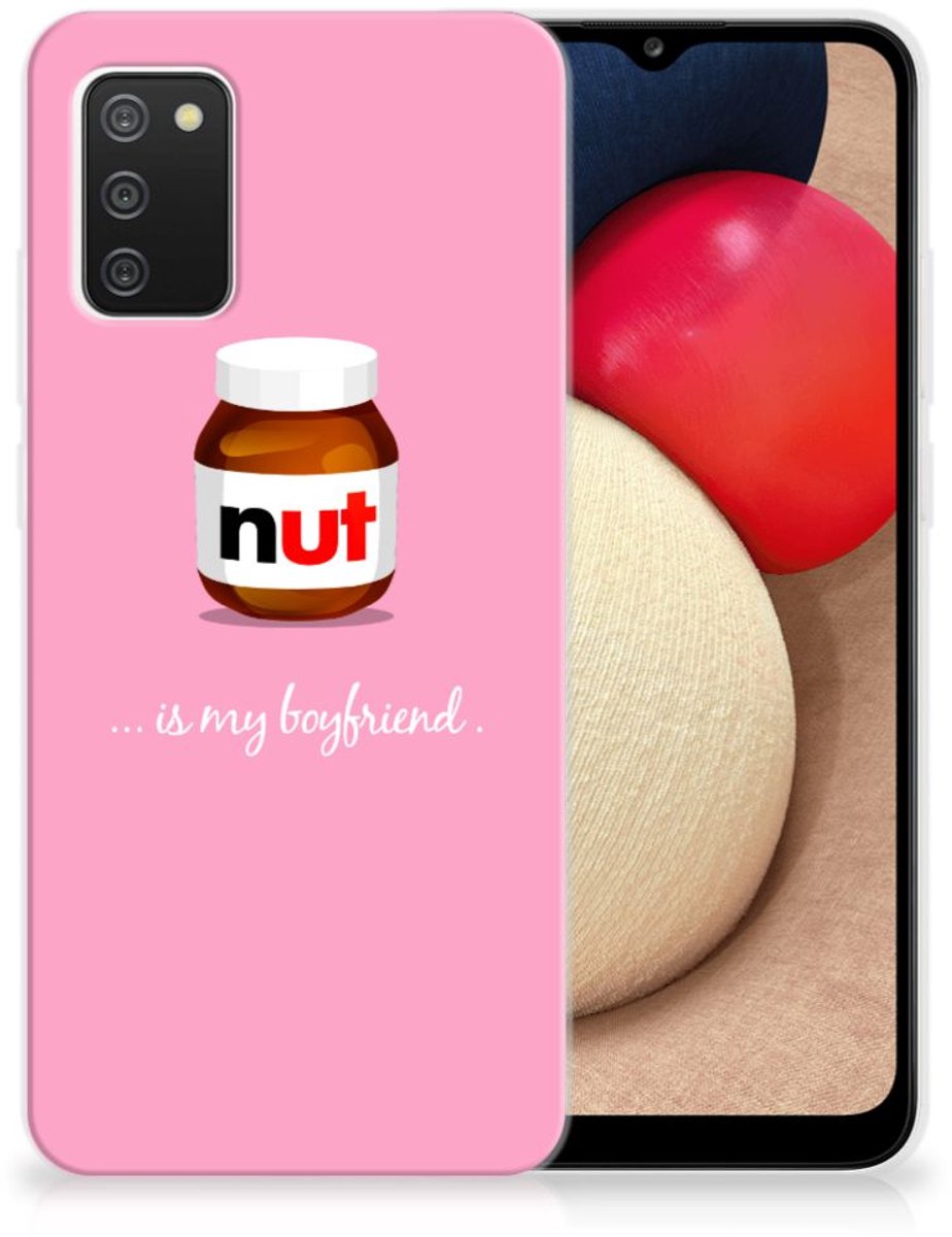 Samsung Galaxy A02s Siliconen Case Nut Boyfriend