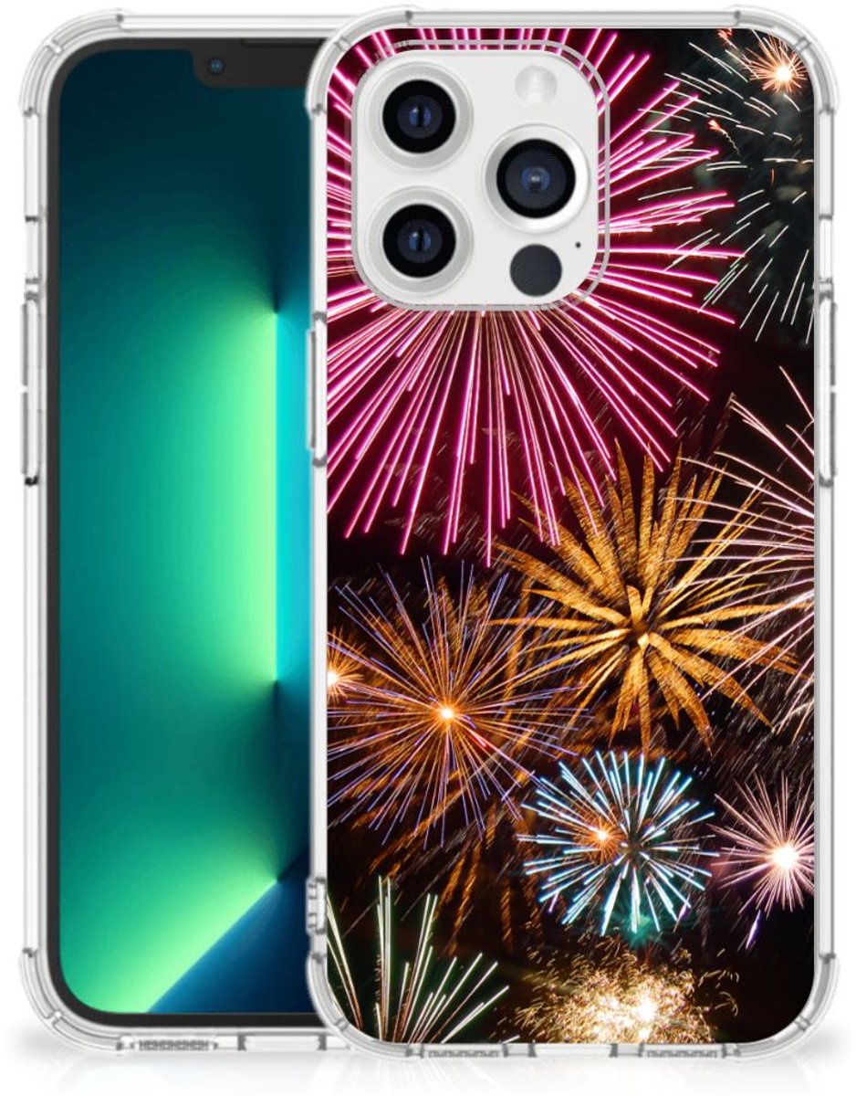 iPhone 13 Pro Max Anti Shock Bumper Case Vuurwerk