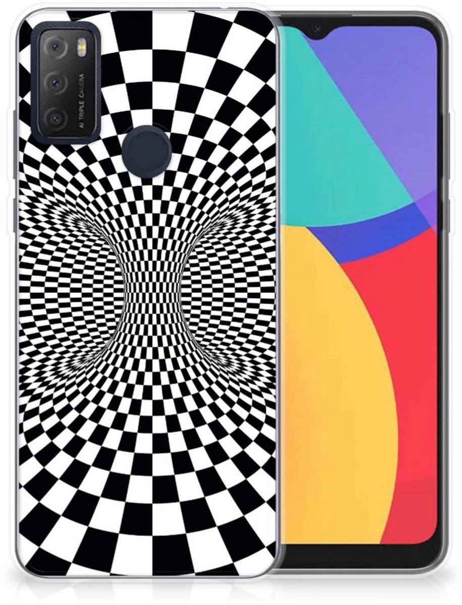 Alcatel 1S (2021) TPU Hoesje Illusie