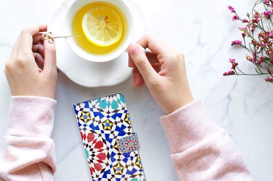Housse pour Motorola Moto G9 Play | E7 Plus Coque de téléphone personnalisé Mosaïque Cadeaux