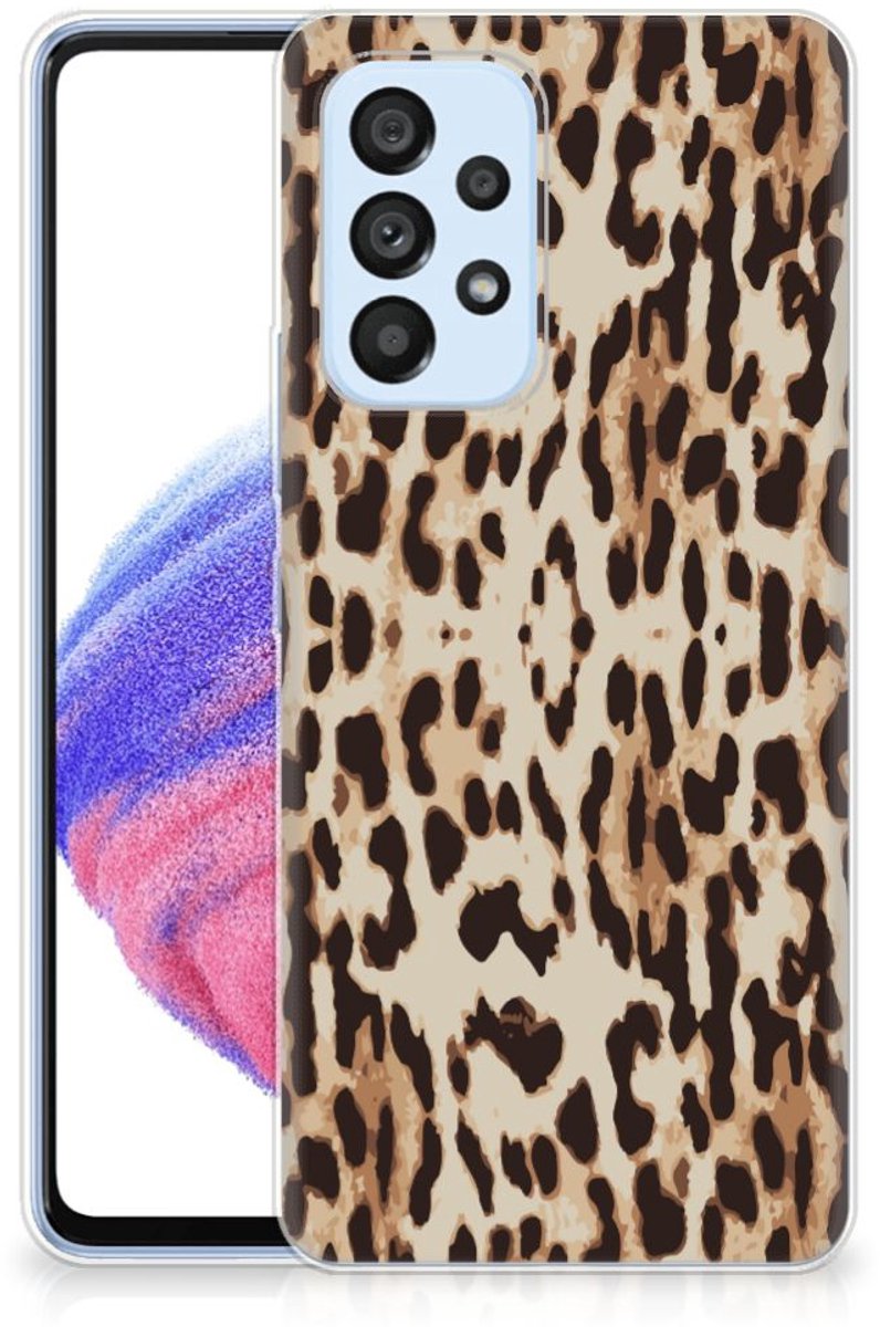 Samsung Galaxy A53 5G TPU Hoesje Leopard