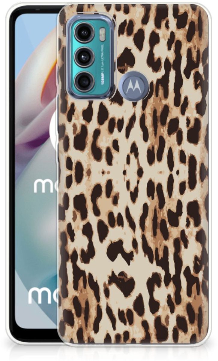 Motorola Moto G60 TPU Hoesje Leopard