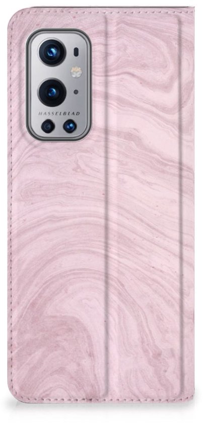 Étui à OnePlus 9 Pro Smart Cover Marbre Pink