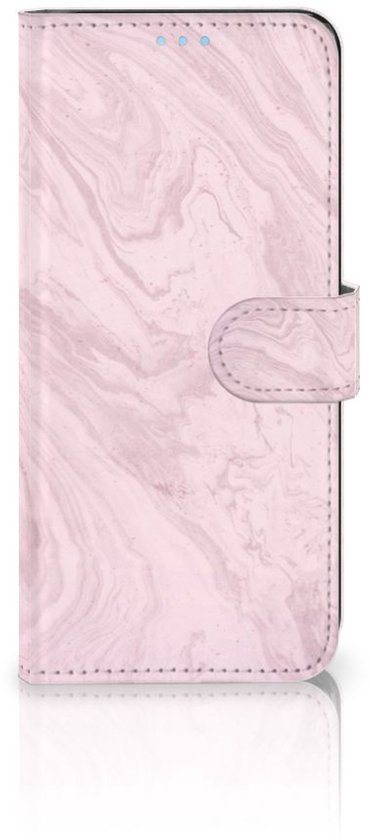 Etui pour téléphone portable OPPO A74 4G Etui à rabat Marbré Pink