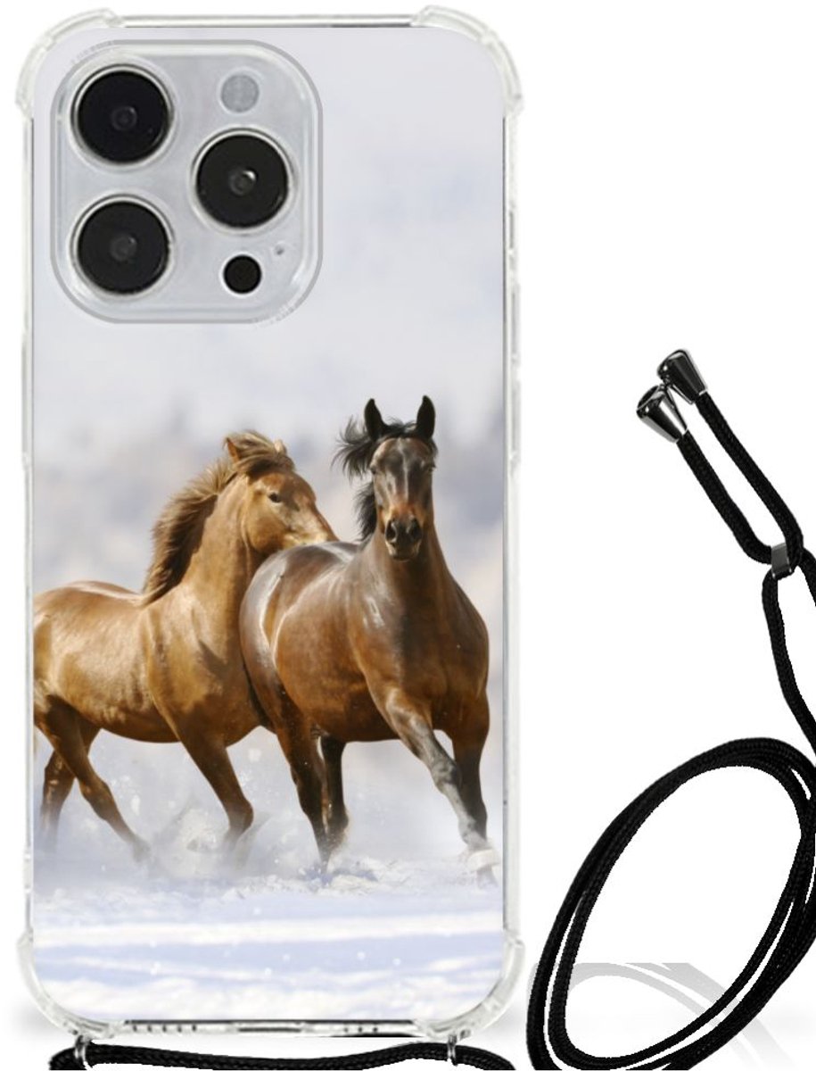 iPhone 14 Pro Max Case Anti-shock Paarden