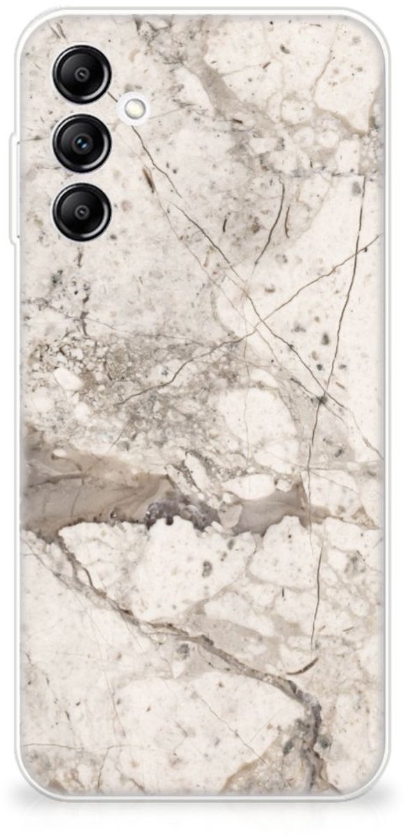 Samsung Galaxy A14 5G TPU Siliconen Hoesje Marmer Beige