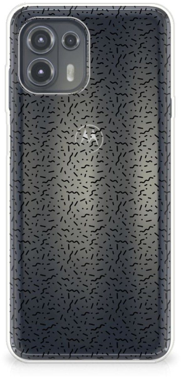 Motorola Edge 20 Lite TPU bumper Stripes Dots