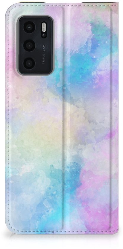 Bookcase Personnaliser Étui pour Téléphone OPPO A16/A16s Aquarelle Lumière