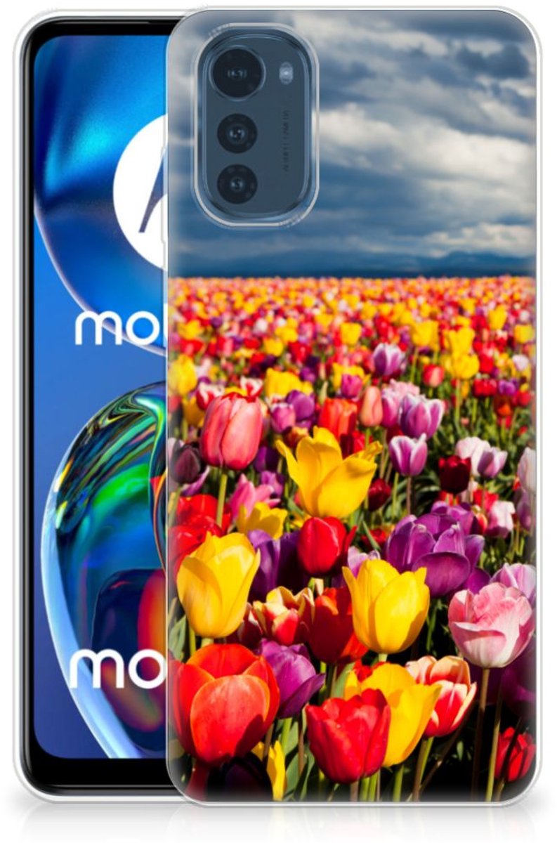 Motorola Moto E32/E32s TPU Case Tulpen