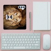 Stand Case Samsung Galaxy A54 Smart Cover Case Lion