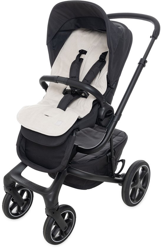 Jollein Buggy/Wandelwagen Inlegger - Inlegkussen - Badstof/Katoen - Nougat van Jollein — afbeelding 2