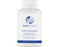 DIM Complex Vrouw – Hormoonbalans & Leverreiniging – Broccoli Extract (HiActives), Curcuma, Folaat – Vegan – 60 capsules