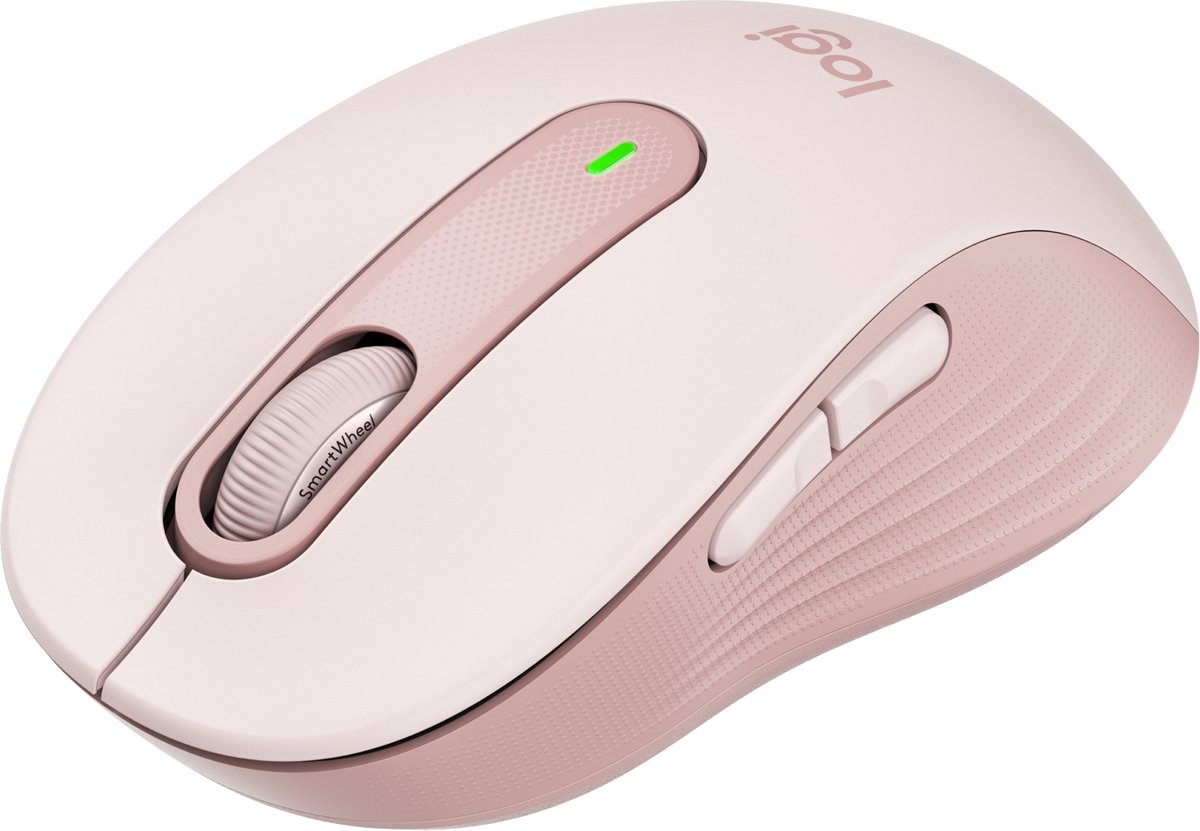 Logitech Signature M650 - Draadloze Muis - Roze