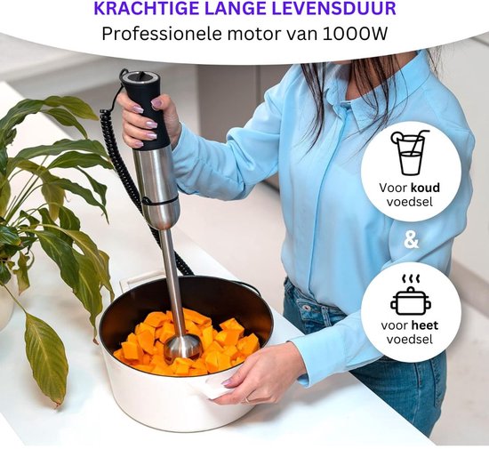 Veltro® Draadloze Staafmixer van Veltro — afbeelding 4