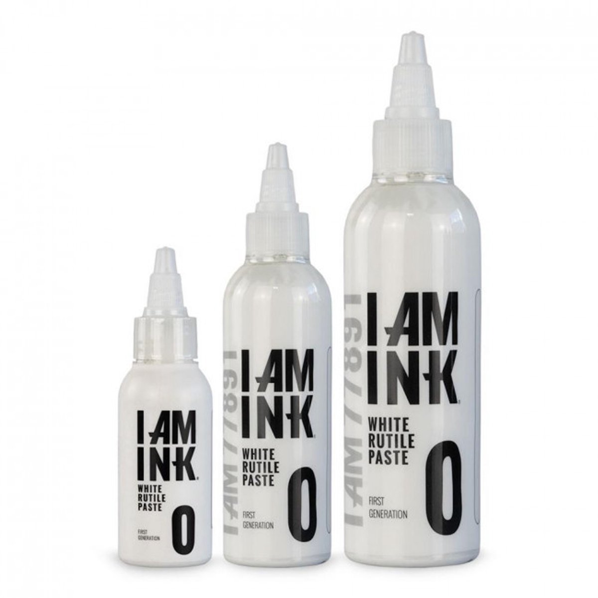 I AM INK - First Generation - #0 White Rutile Paste 100ml - Tattoo Ink