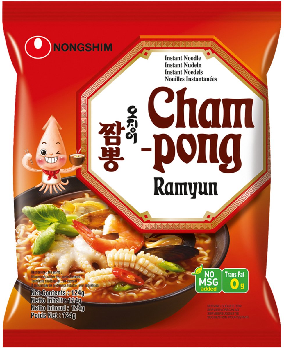 Nongshim - Instant Noedels Champong - 20 zakjes