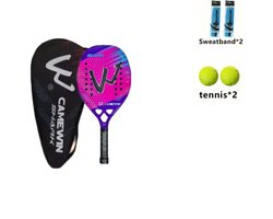 Nivard Padel Racket - Padelrackets - Padelracket - Paars