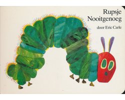 Omslag van Rupsje Nooitgenoeg