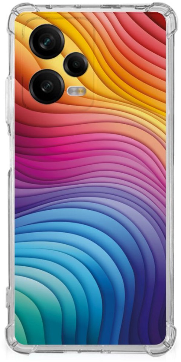 Shockproof Case voor Xiaomi Redmi Note 12 Pro Regenboog