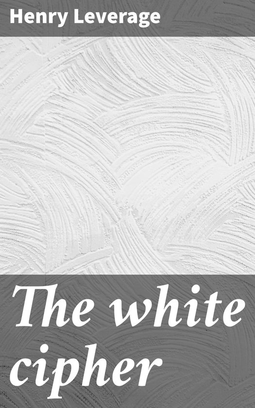 The white cipher - cover