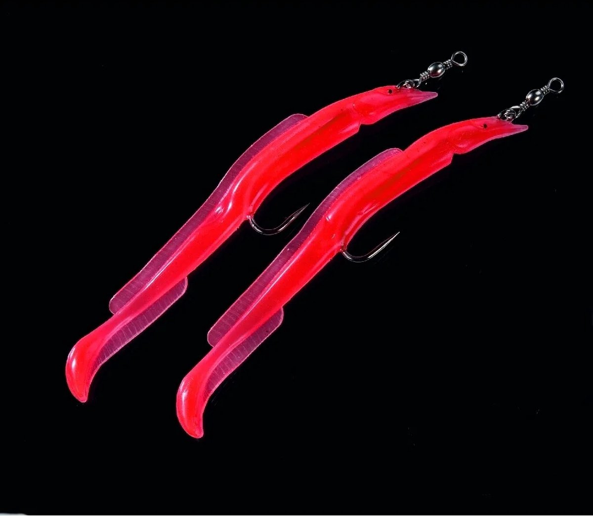 Dega Sandeel bijvanger | 17cm | haak 8/0 | Rood