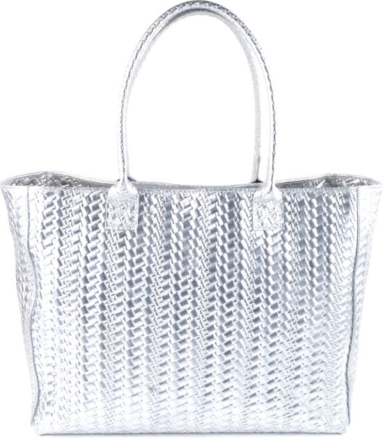 Sac à main Giuliano Priscilla - Argent - Métallisé - Made in Italy