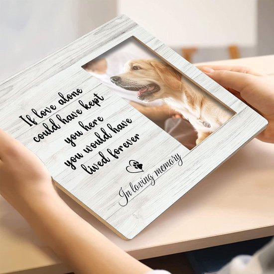 Huisdier Memorial Fotolijst, Sympathie Geschenken Voor Verlies Kat Of Hond Memorial Huisdier Verlies Fotolijst Huisdier Herinnering Cadeau