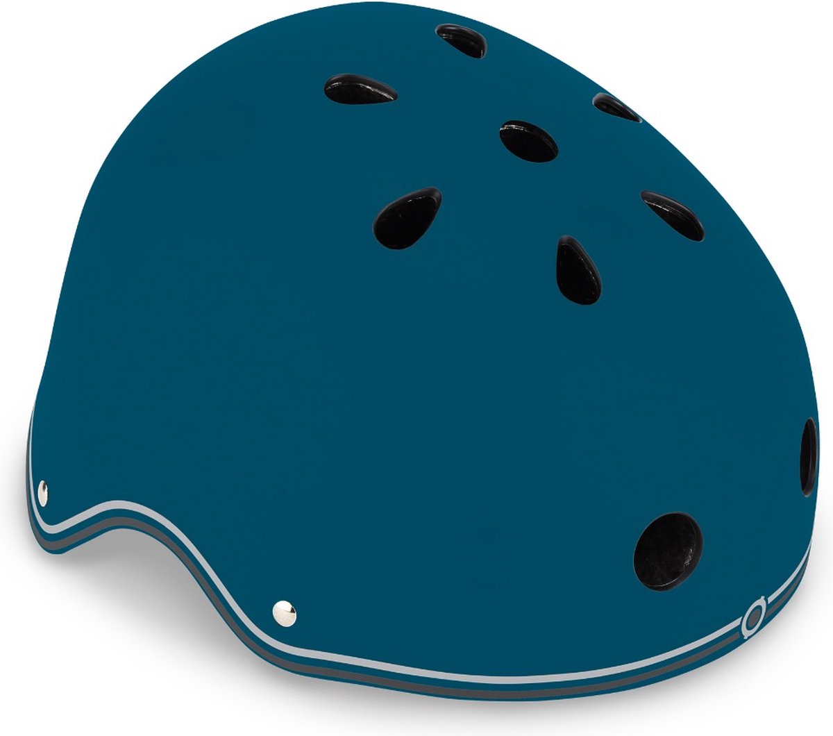 Helm Globber Helm Primo XS/S Petrol – LED verlichting ABS helm met EPS schuim verstelbaar XS-S -53cm Blauw