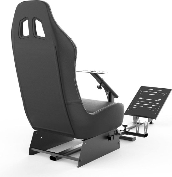 Racing Wheel Stand met Zitting Gaming Stoel Simulator Driving Cockpit ...