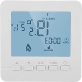 Bol.com Programmeerbare digitale LCD-scherm thermostaat - Temperatuurregelaar voor warmtepomp - Slimme thermostaat met kinderslo... aanbieding