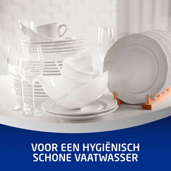 Sun - Cleaner pour machine - In-Wash - Nettoyant pour lave-vaisselle - 4 lavages - Pack économique - 6 pièces