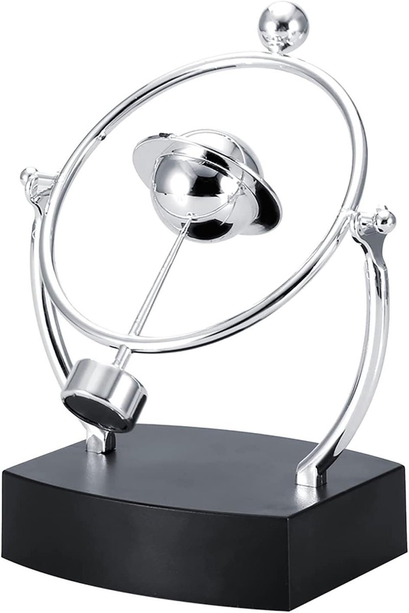 Perpetual Motion Gadget: Een Natuurkundekunst voor Bureau-decorwetenschappers