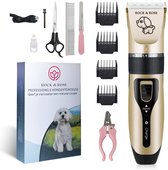 Rock&Rose Hondentondeuse Set - Scheerapparaat voor Honden en Katten - Hondentrimmer - Honden trimmer - Dierentondeuse