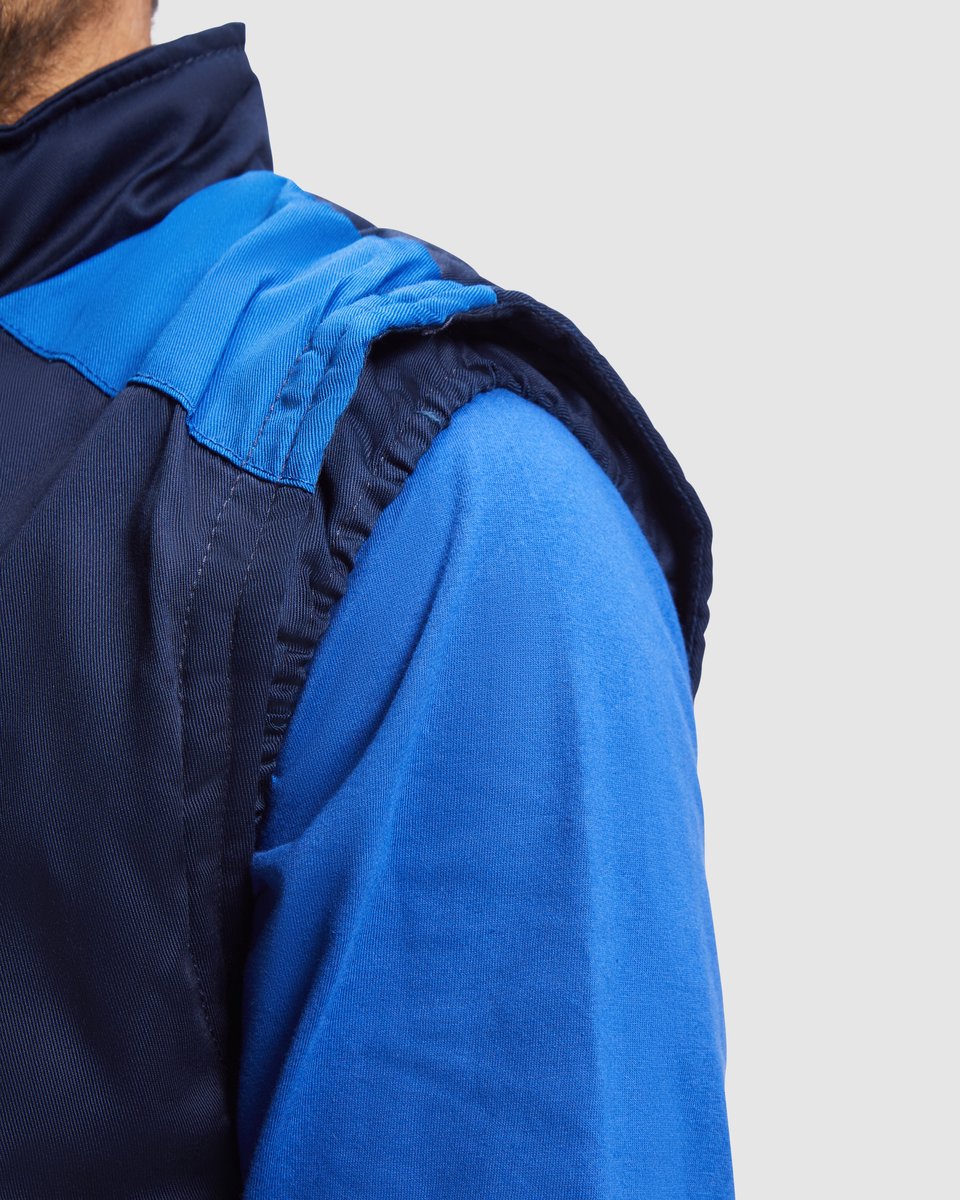 Roly Multipocket Vest Armada RY8414 - Navy Blue 55/Royal Blue 05 - XL