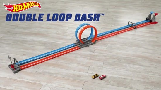 Hot Wheels Action Double loopings speelset | bol