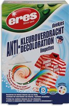 Eres – Chiffons anti-transfert de couleur – Chiffons de couleur pour le linge – Chiffons protecteurs de couleur – Chiffons de couleur pour machine à laver – 24 pièces