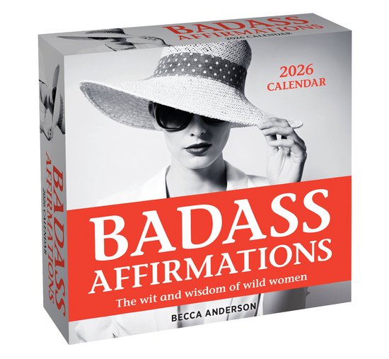 Badass Affirmations 2026 DaytoDay Calendar bol