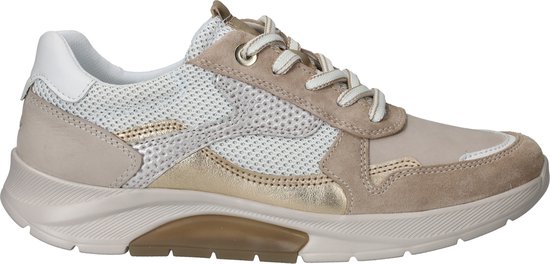Baskets pour femmes basses Gabor Rollingsoft - beige - Taille 4