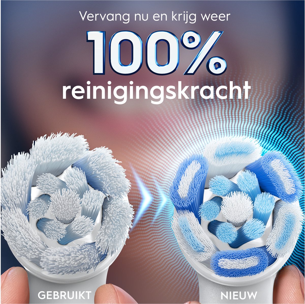 Oral-B iO Opzetborstels - Ultimate Clean - Wit - 4 Stuks thumbnail 7