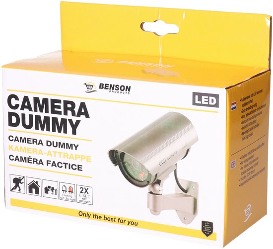 Dummy camera / beveiligingscamera - LED indicatie - voor binnen en buiten van Smartwares — afbeelding 2